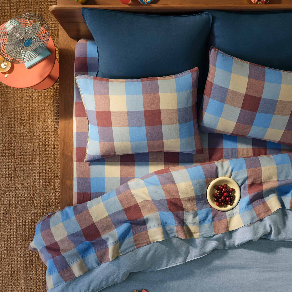Washed European Linen Core Sheet Set - Image 151