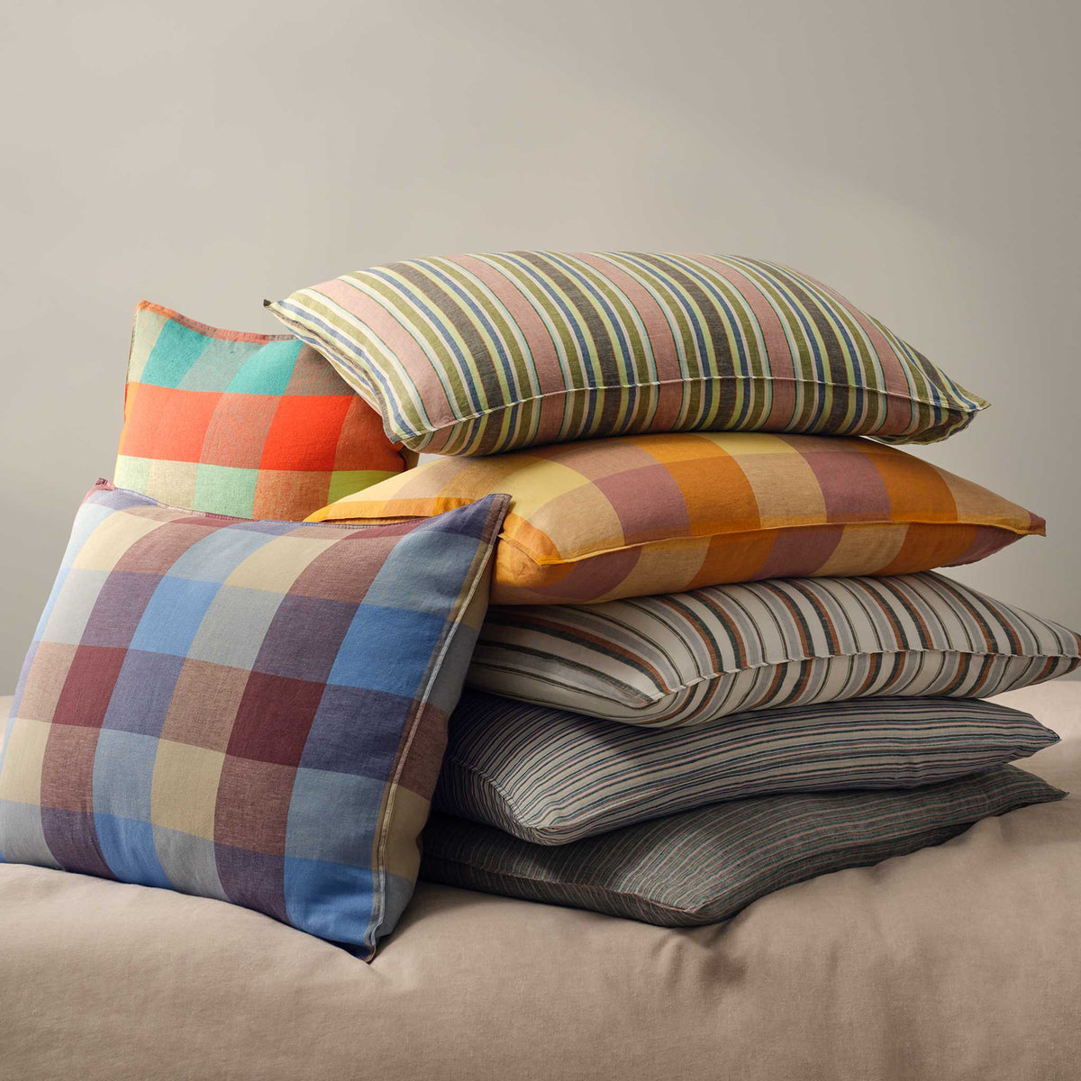 Washed European Linen Duvet Set - Image 166