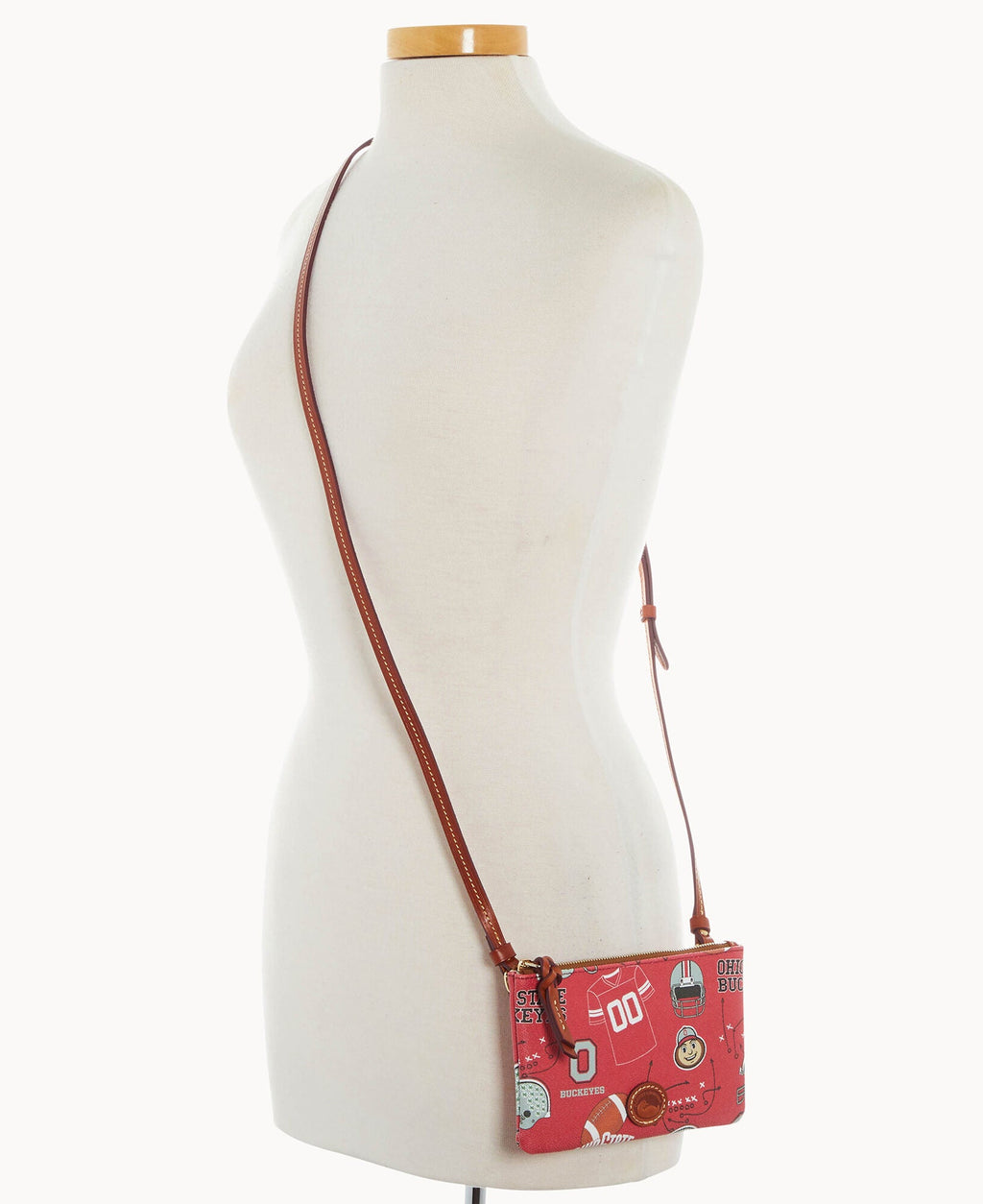 Collegiate Ohio State University Top Zip Crossbody - Image 4