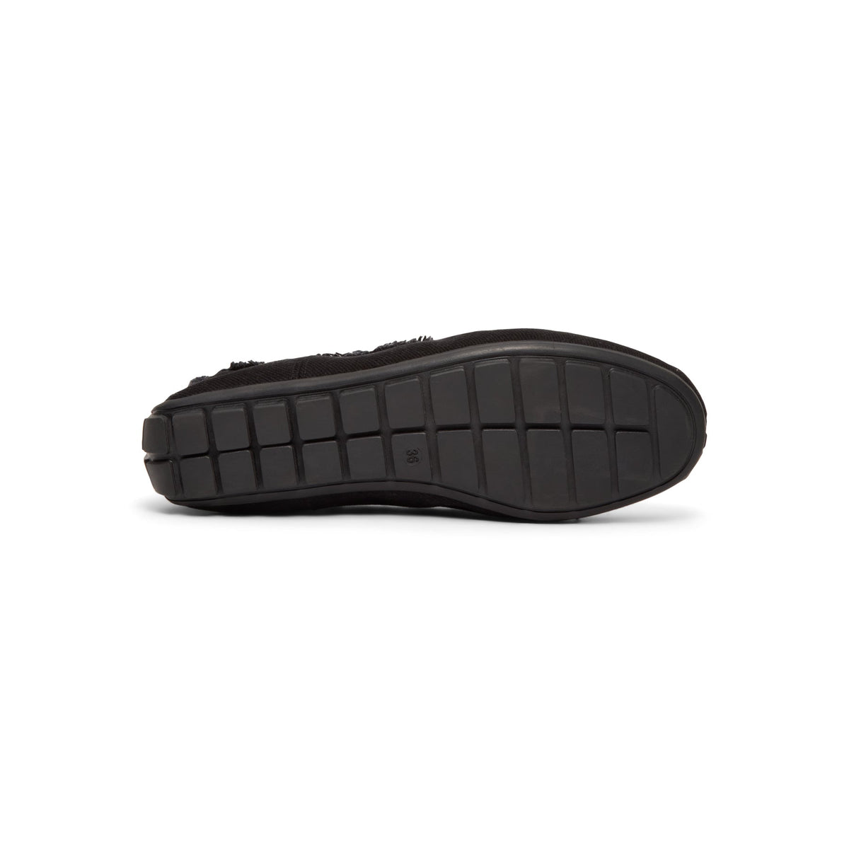 Simone Rocha Embellished Ballerina Grip Flats (Black/Jet) - Image 5