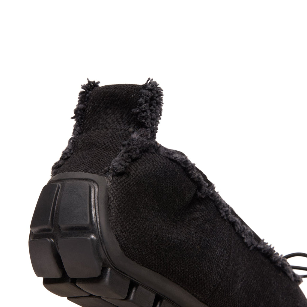 Simone Rocha Embellished Ballerina Grip Flats (Black/Jet) - Image 9
