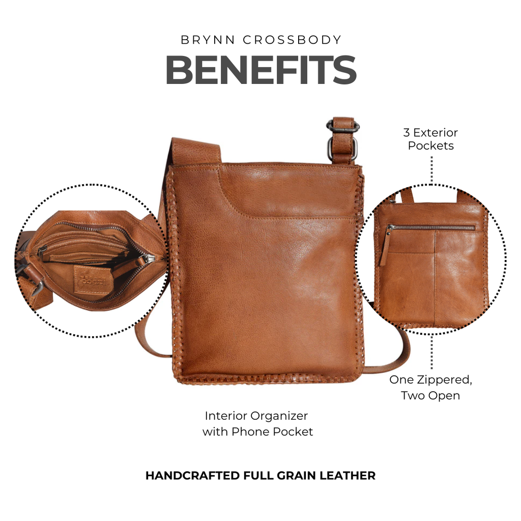 Brynn Leather Crossbody Bag - Image 6