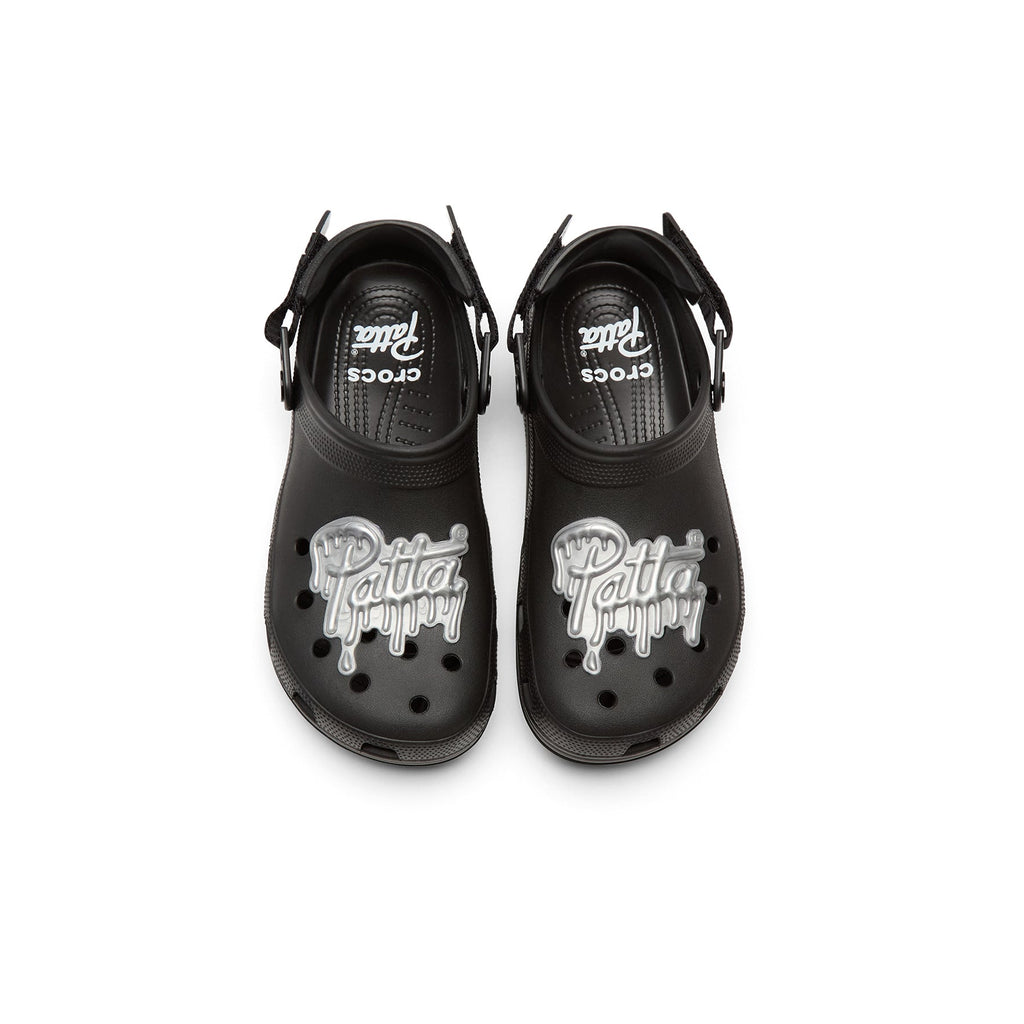 Patta x Crocs Classic Clog (Black) - Image 7