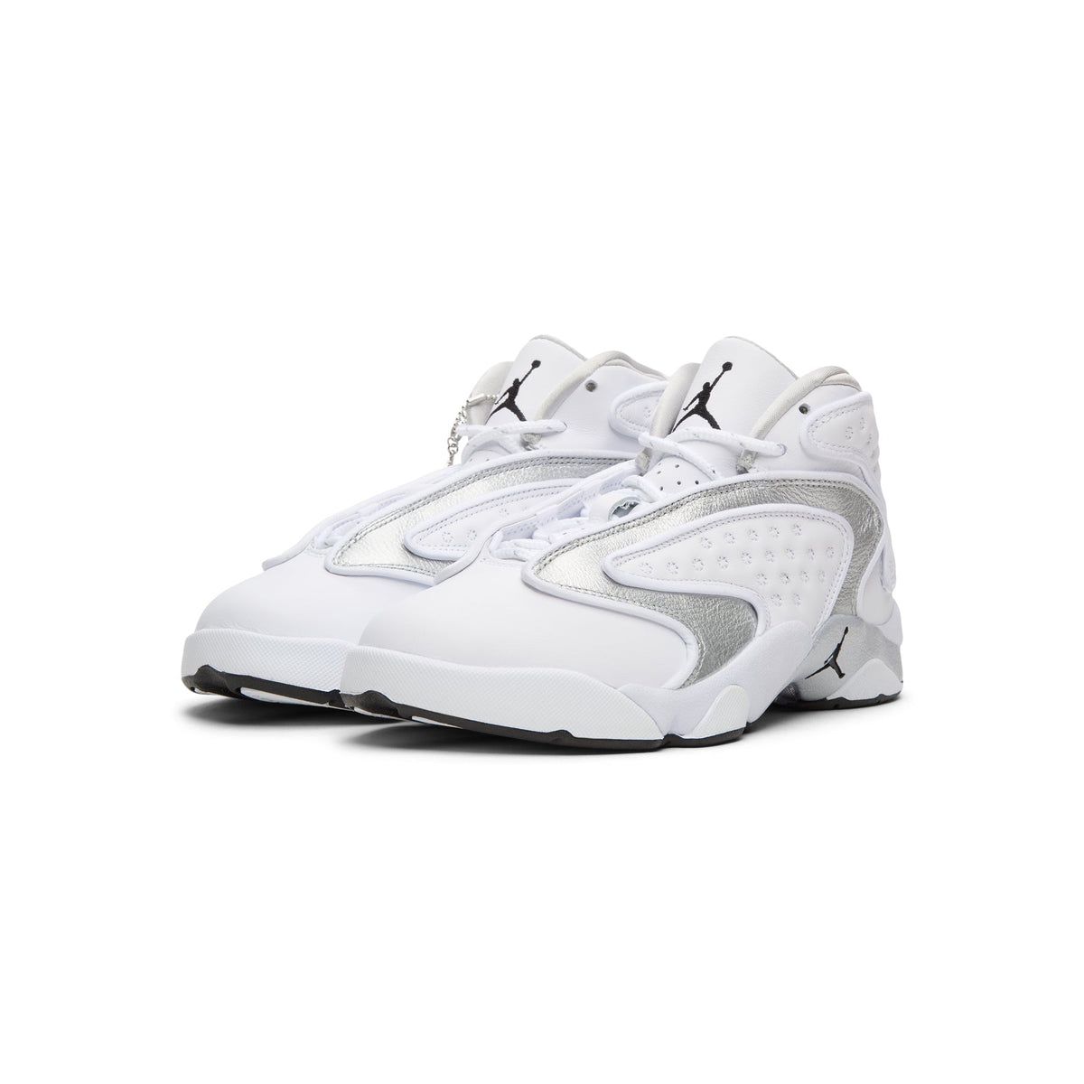 Air Jordan OG (White/Metallic Silver-Black) - Image 3