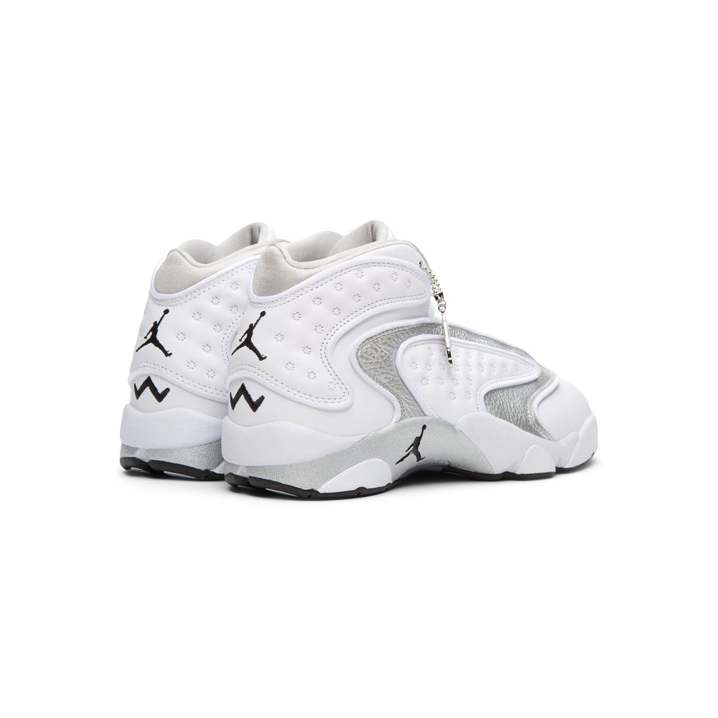 Air Jordan OG (White/Metallic Silver-Black) - Image 4