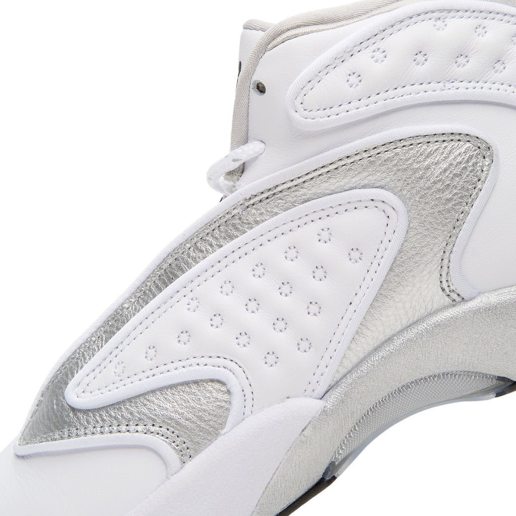 Air Jordan OG (White/Metallic Silver-Black) - Image 8