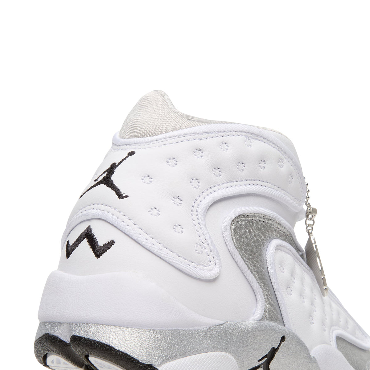 Air Jordan OG (White/Metallic Silver-Black) - Image 9