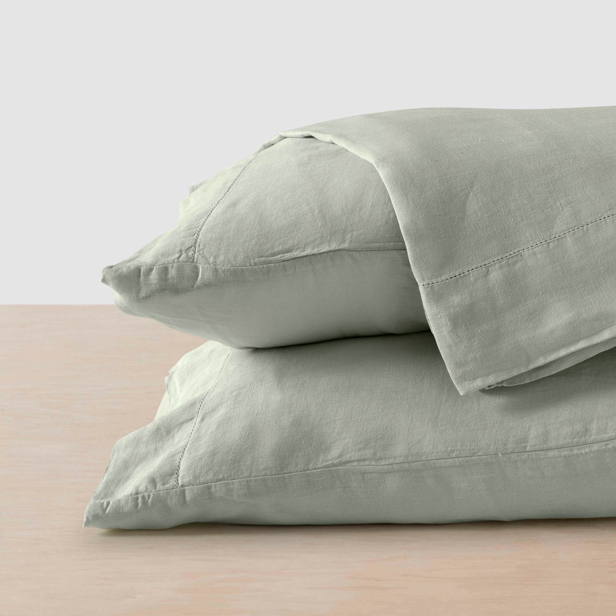 Stonewashed Linen Sheet Set - Image 99