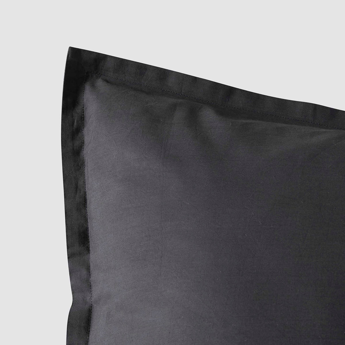 Stonewashed Organic Cotton Percale Shams - Image 39