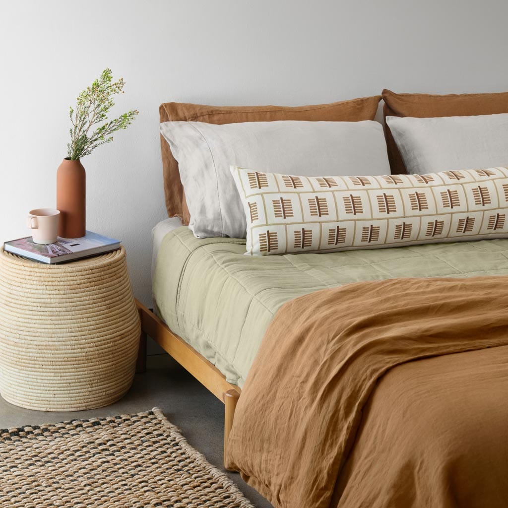 QA | Stonewashed Linen Quilt - Image 57