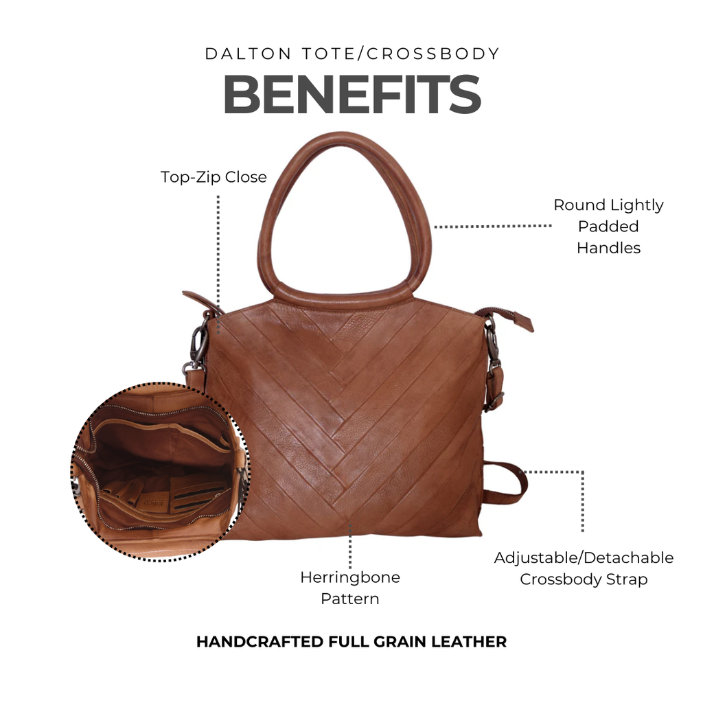 Dalton Leather Crossbody Bag - Image 6