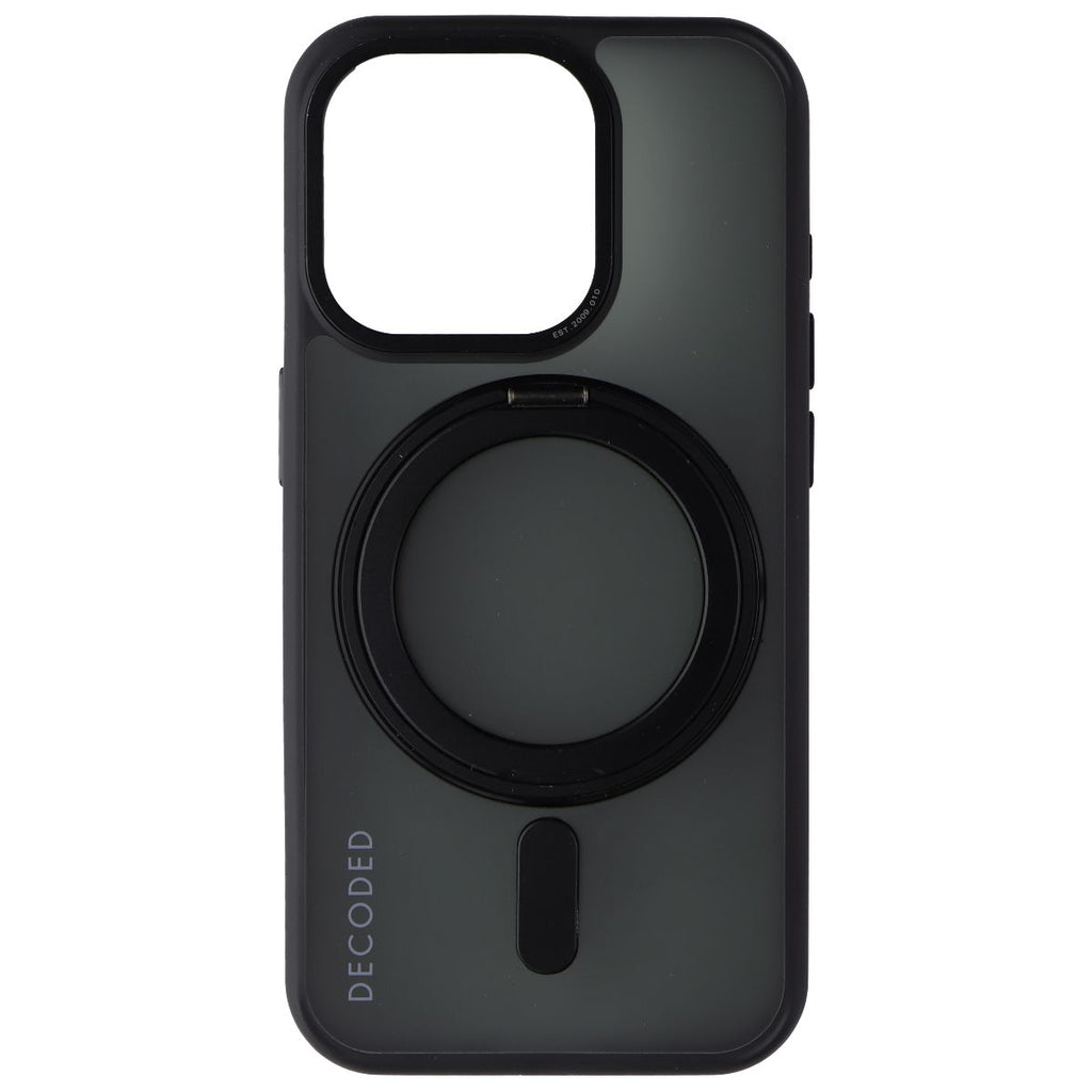 Decoded 360 Loop Stand Back Cover for MagSafe for iPhone 15 Pro - Frost Black - New - Image 2