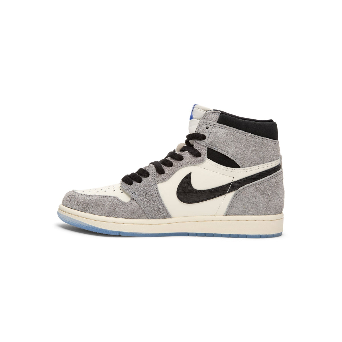 Air Jordan 1 Retro High OG (Cool Grey/Black-Sail-Game Royal) - Image 2