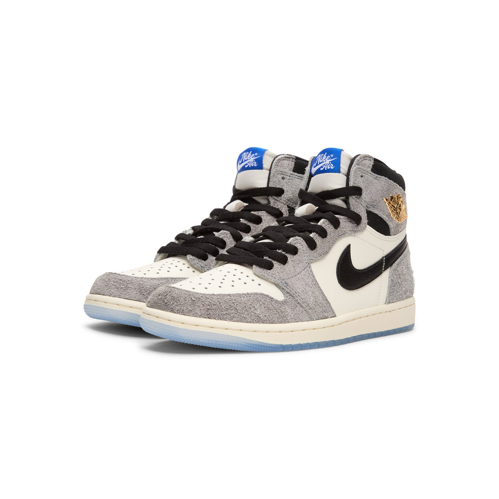 Air Jordan 1 Retro High OG (Cool Grey/Black-Sail-Game Royal) - Image 3