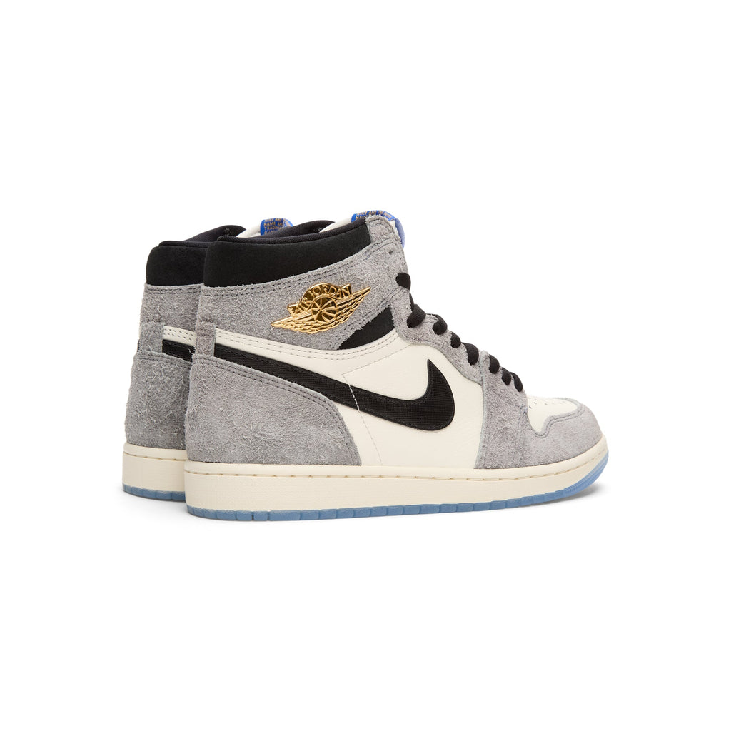 Air Jordan 1 Retro High OG (Cool Grey/Black-Sail-Game Royal) - Image 4