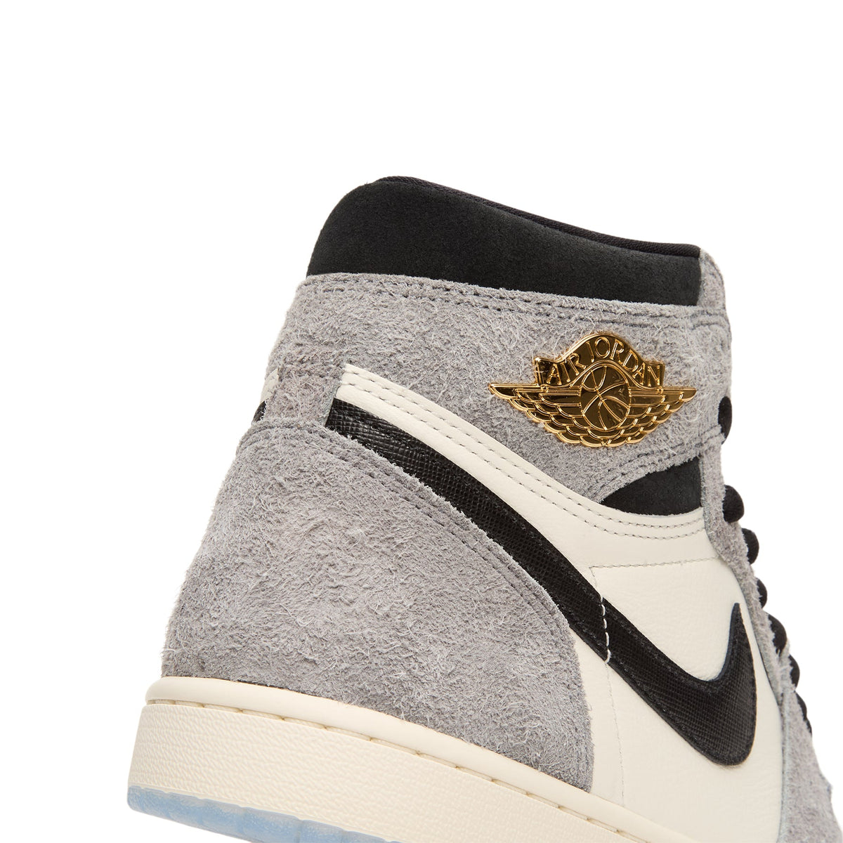 Air Jordan 1 Retro High OG (Cool Grey/Black-Sail-Game Royal) - Image 9