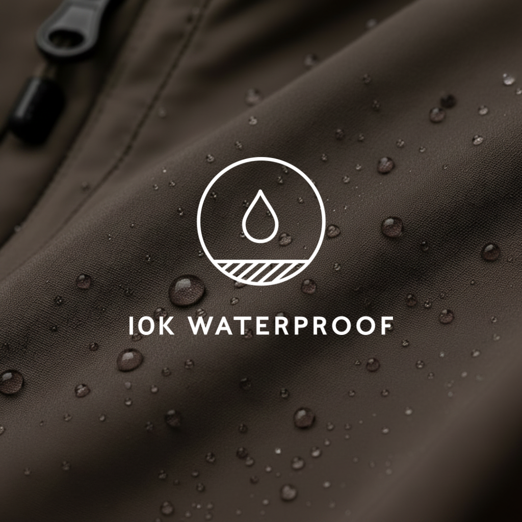 Dalton Womens Longline Waterproof Insulated Coat - Chocolate Brown - Image 11