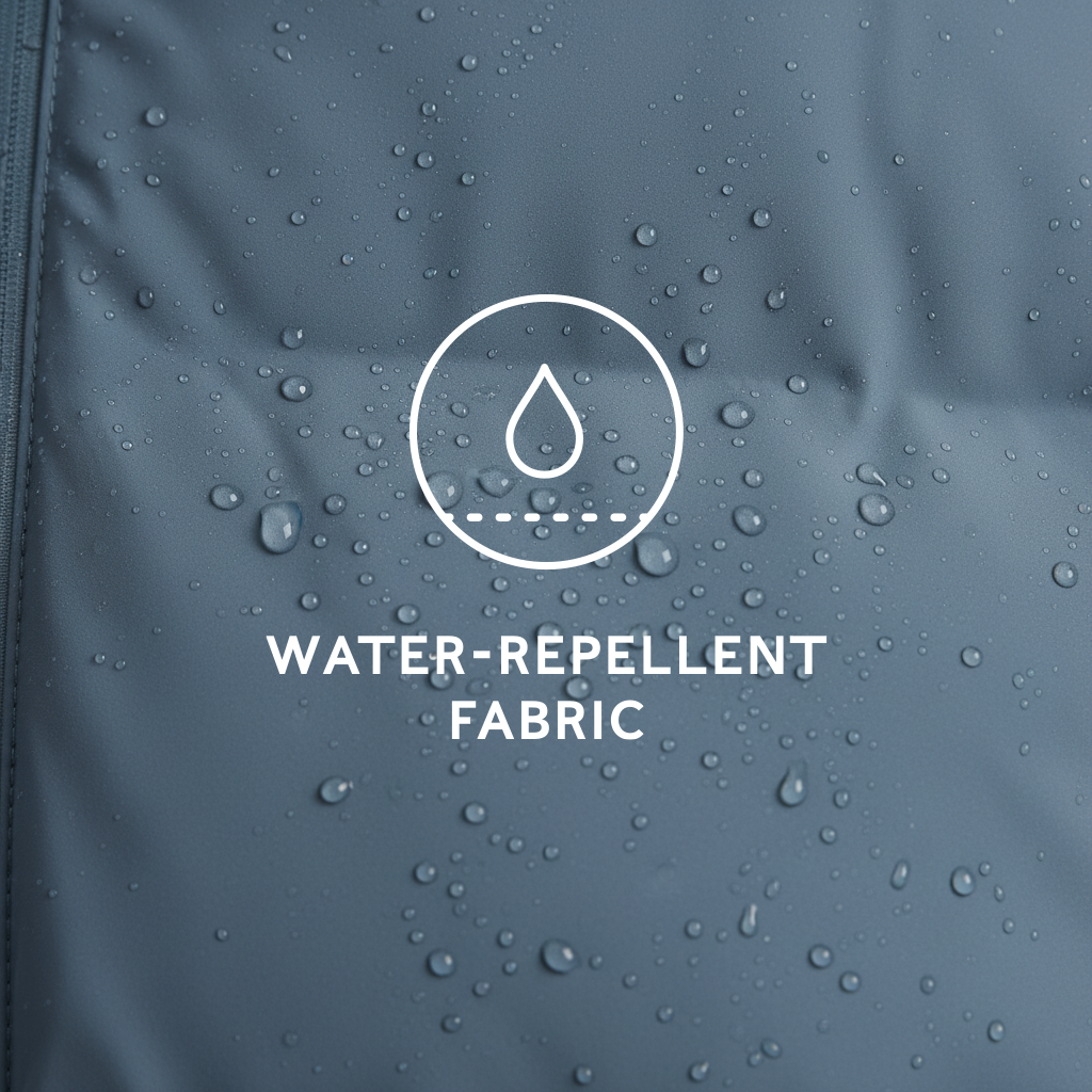 Davos Mens Shower Resistant Insulated Ski Jacket - Fjord Blue - Image 20