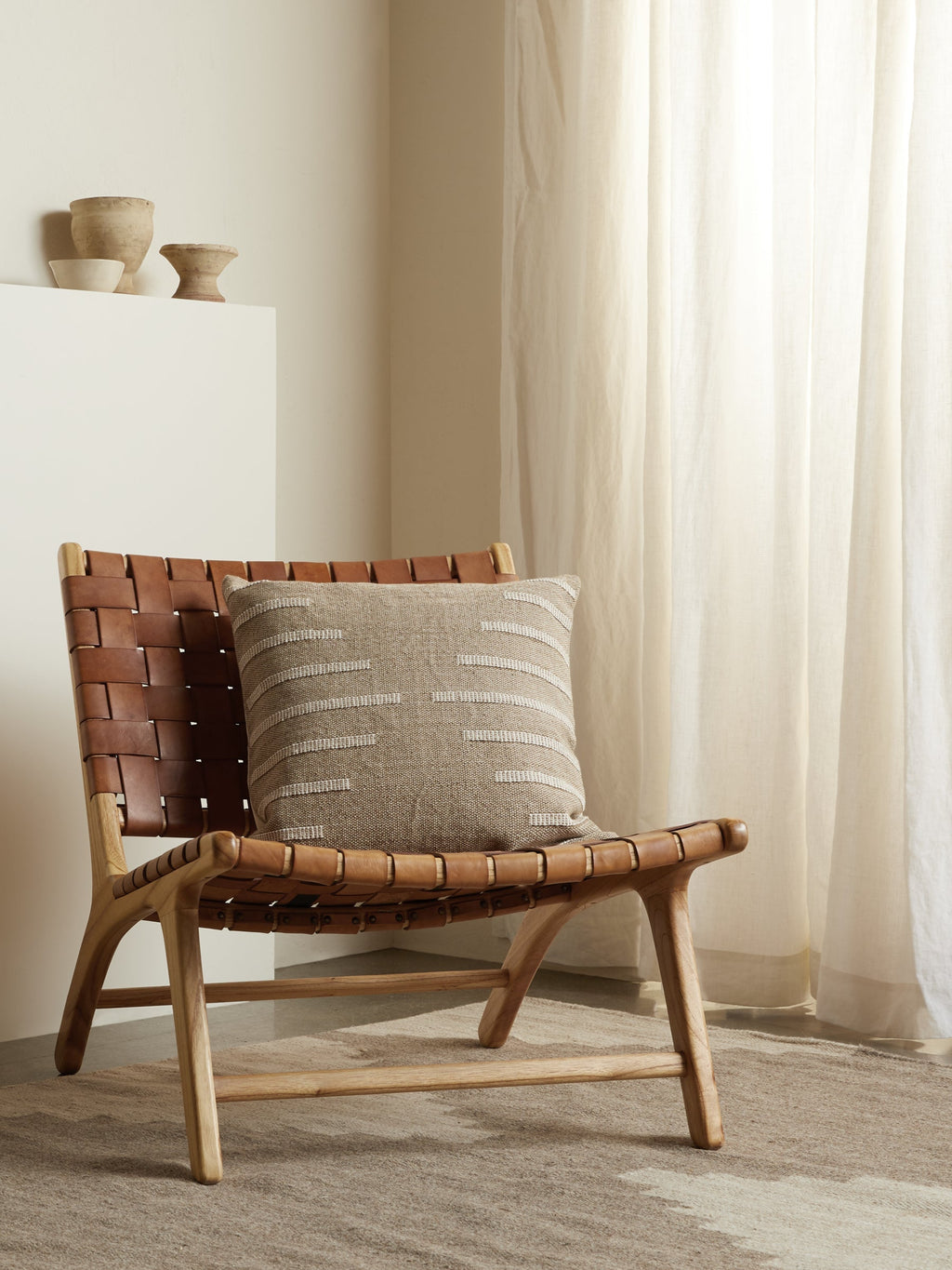 Desert Pillow Cover - FINAL SALE (Natural) - Image 2