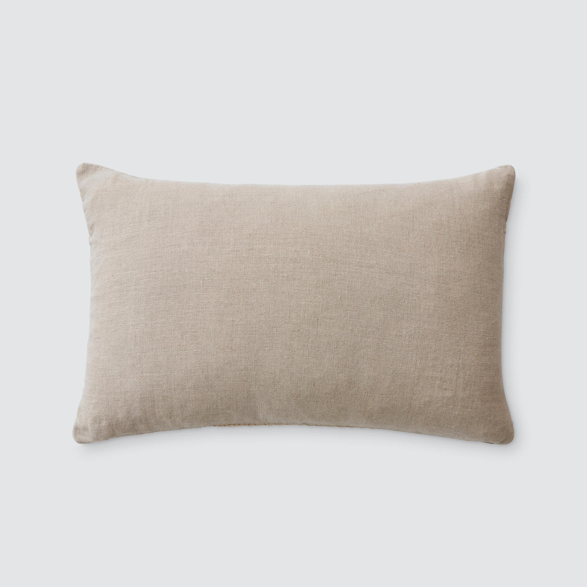Dhara Leather Lumbar Pillow - Small - Image 10