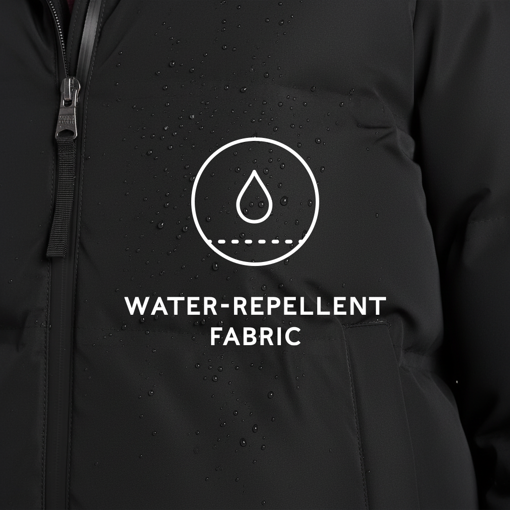 Dina Womens Shower Resistant Insulated Jacket - Black - Image 7