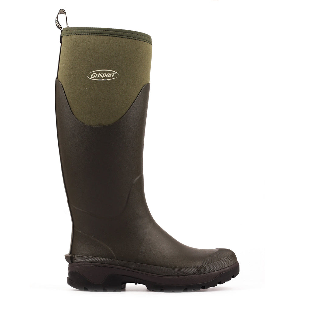 Grisport Mudmaster Premium Unisex Neoprene Wellington - Green - Image 9