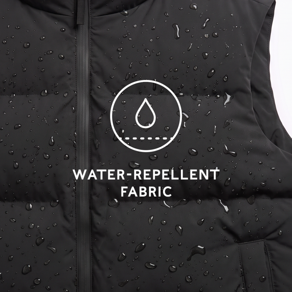 Elyna Womens Shower Resistant Insulated Gilet - Black - Image 7