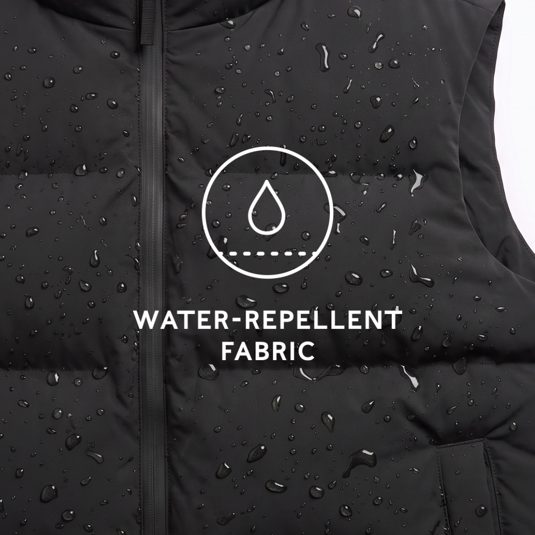 Elyna Womens Shower Resistant Insulated Gilet - Black - Image 7