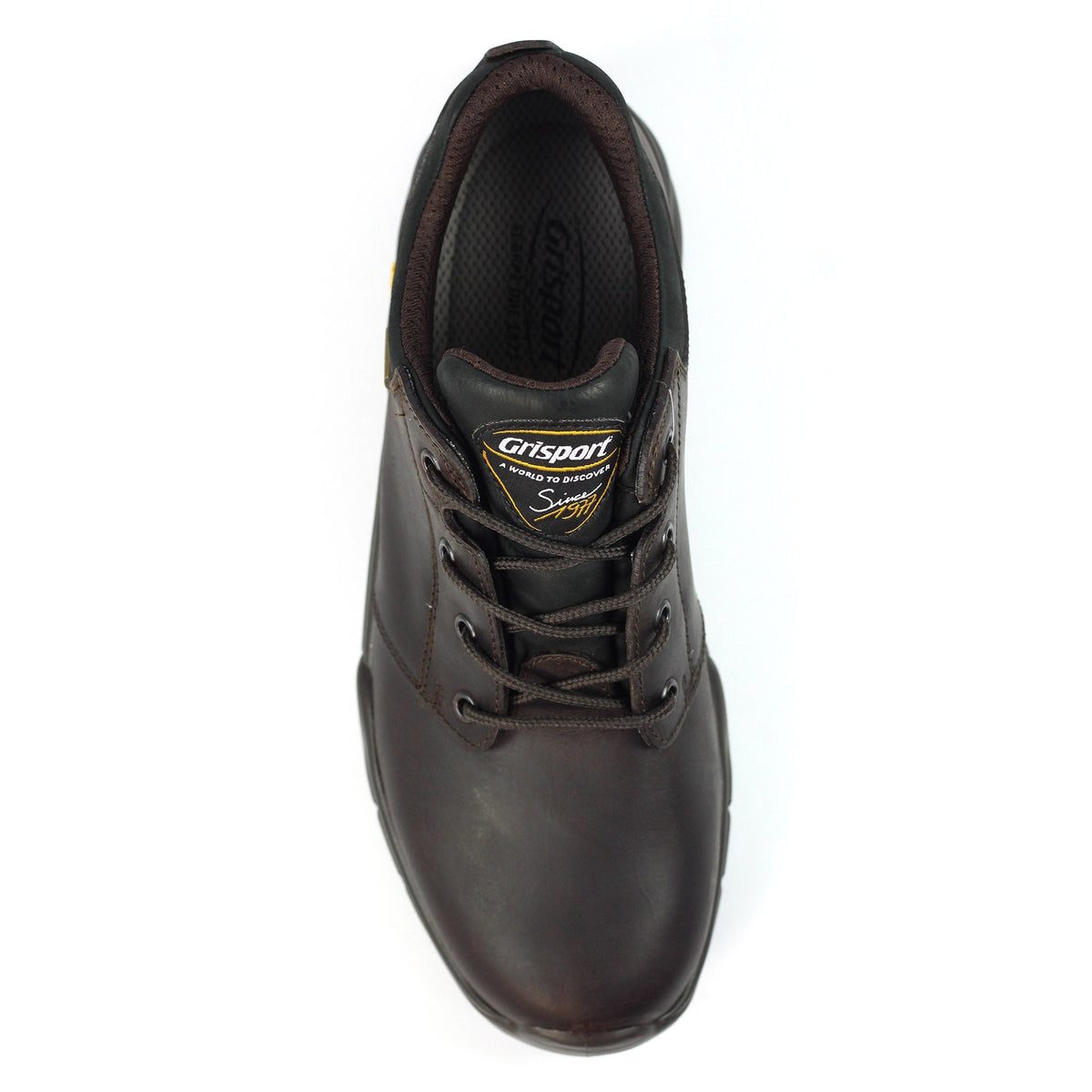 Grisport Exmoor II Unisex Leather Walking Shoe - Brown - Image 2