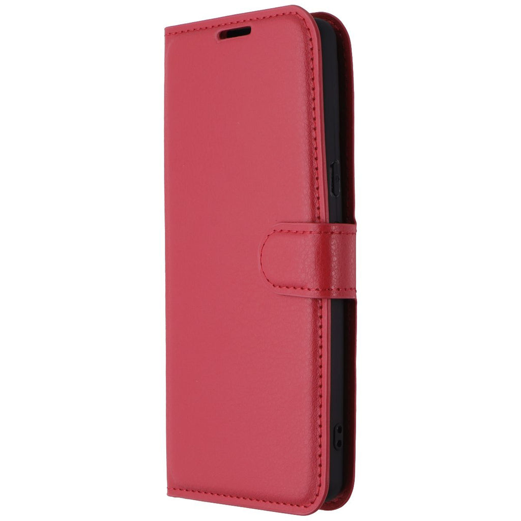 Generic Faux Leather Folio Case for Google Pixel 7 - Red - New - Image 2