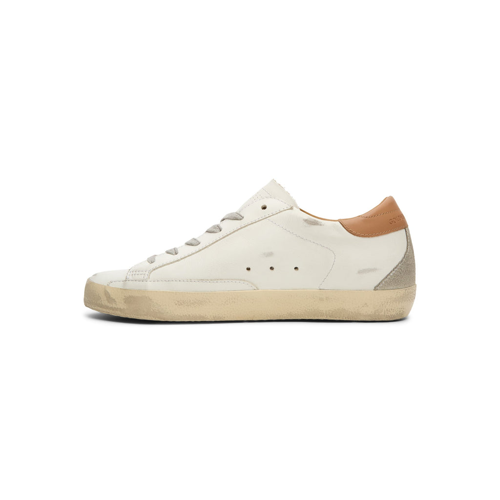 Golden Goose Super-Star Leather Upper And Heel Suede (White/Ice/Light Brown) - Image 2