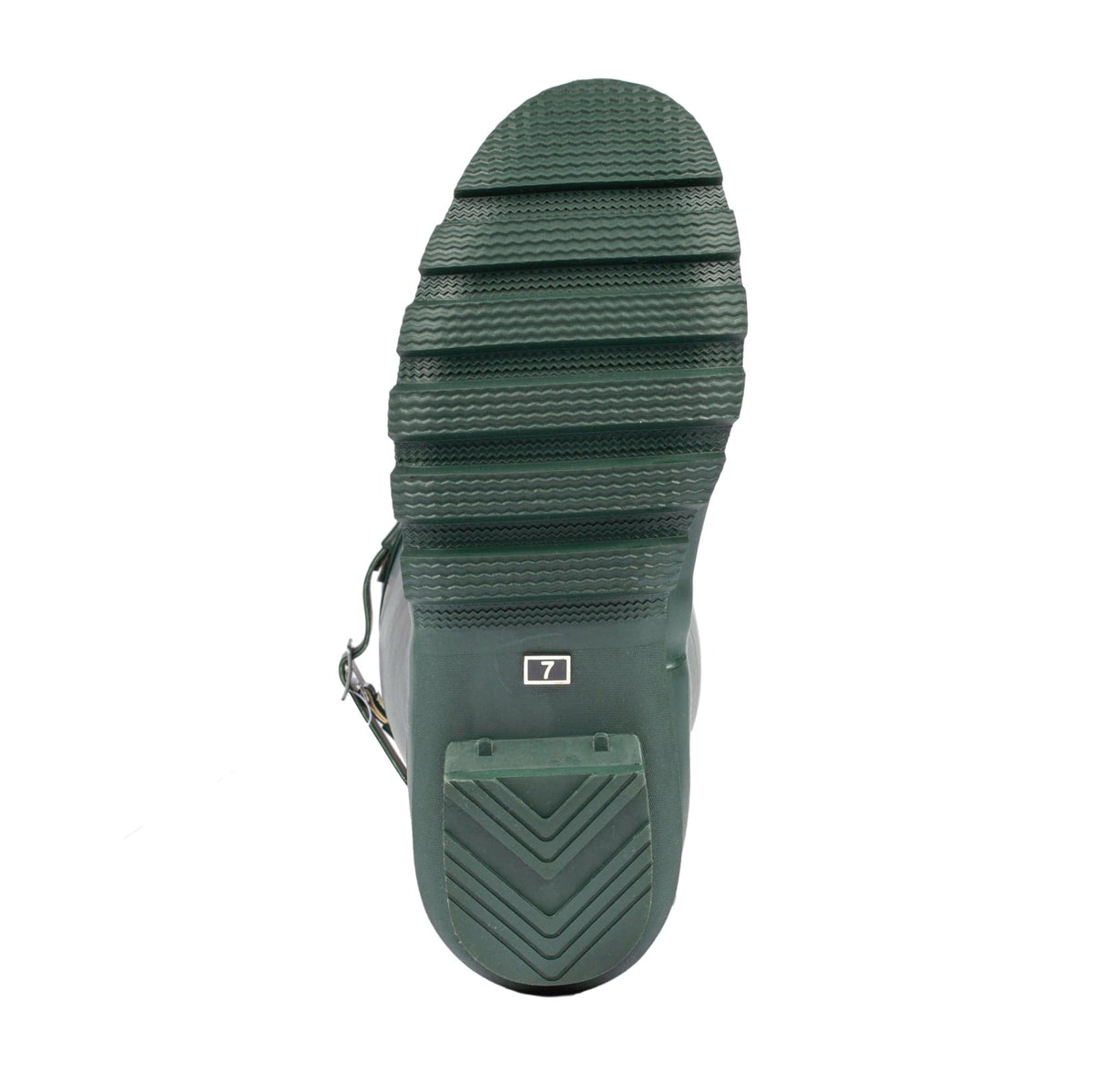 Grisport Rubber Strap Wellington - Green - Image 5