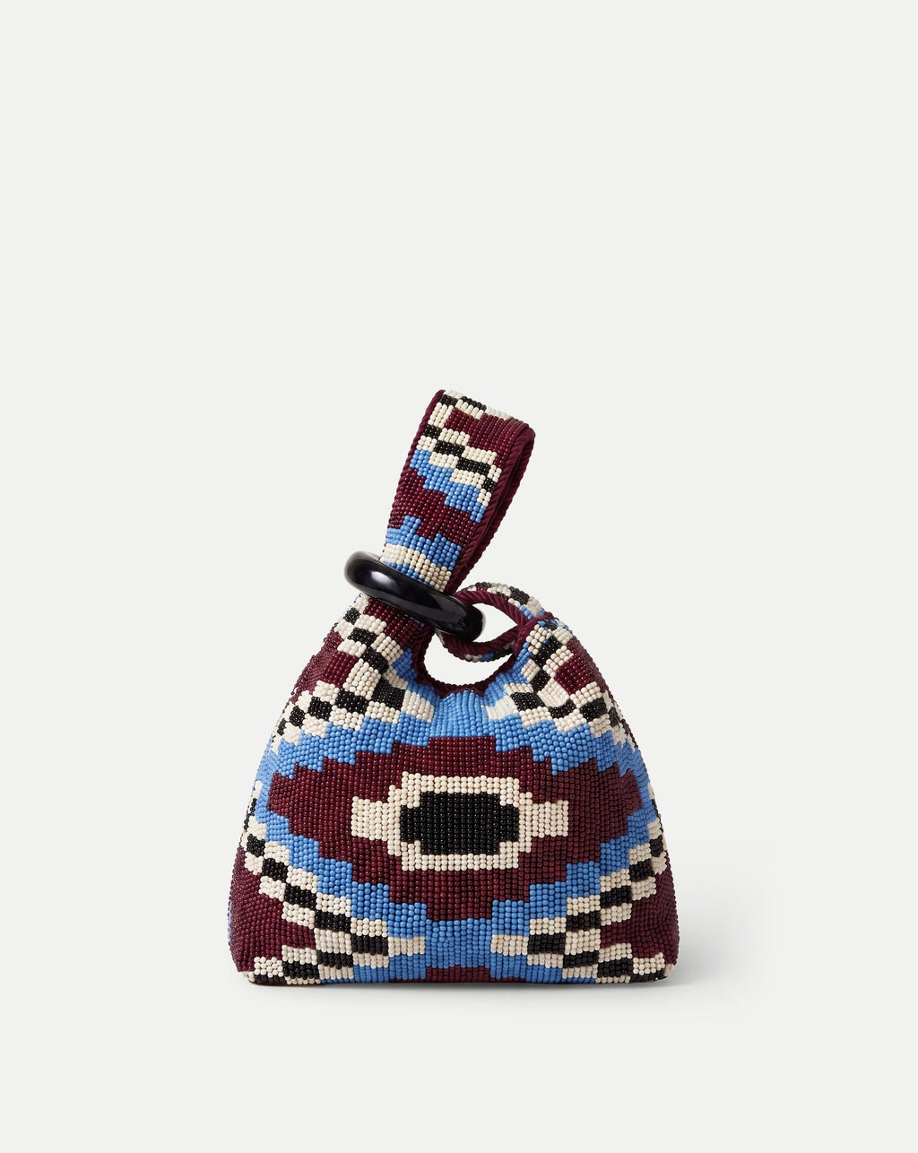 Beaded Veronica Beard Swing Clutch