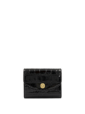 Croc-Embossed Flap Card Holder - Image 5