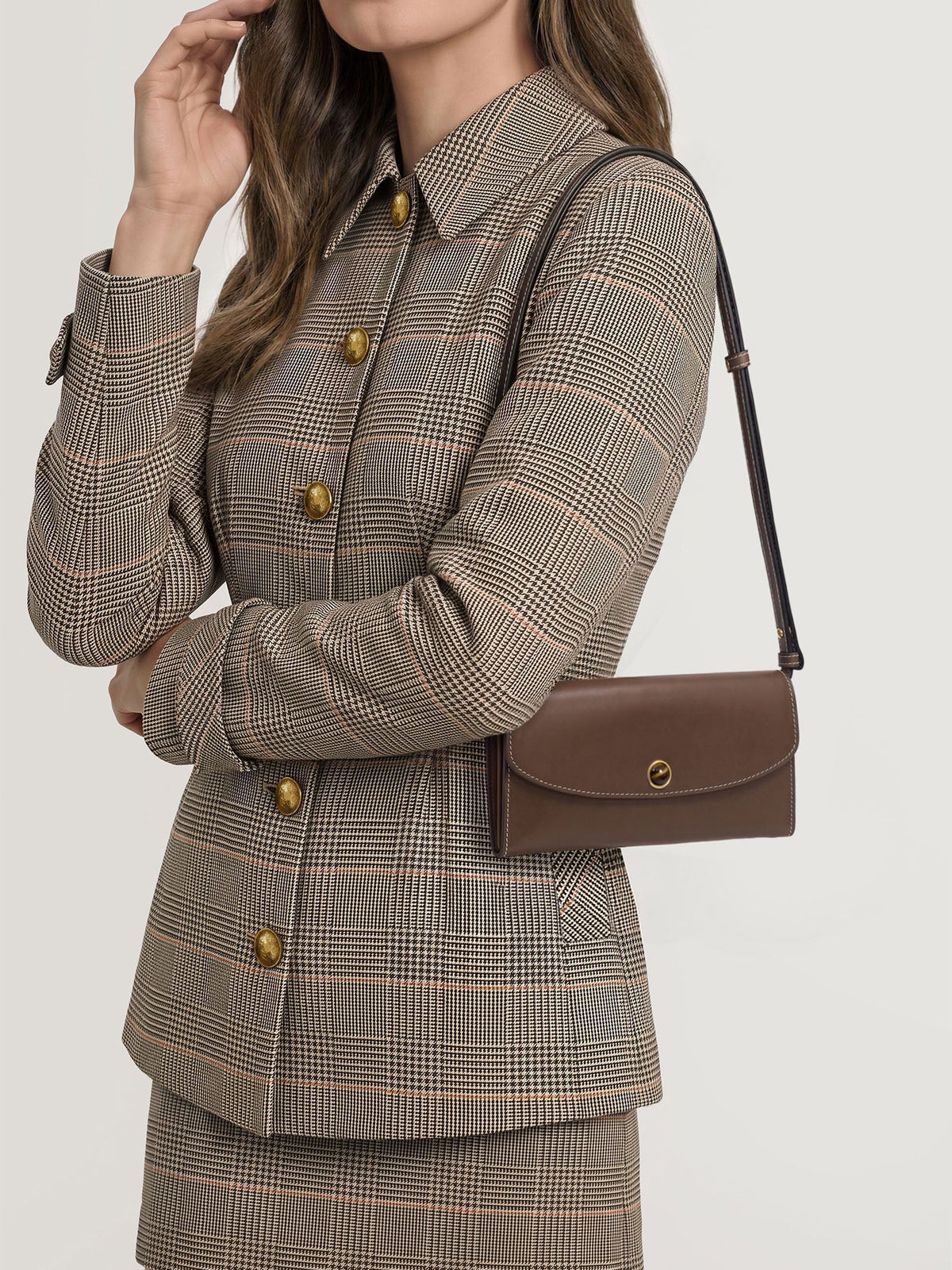 Leather Crossbody Wallet - Image 6