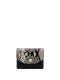 Snake-Embossed Flap Card Holder - Image 6
