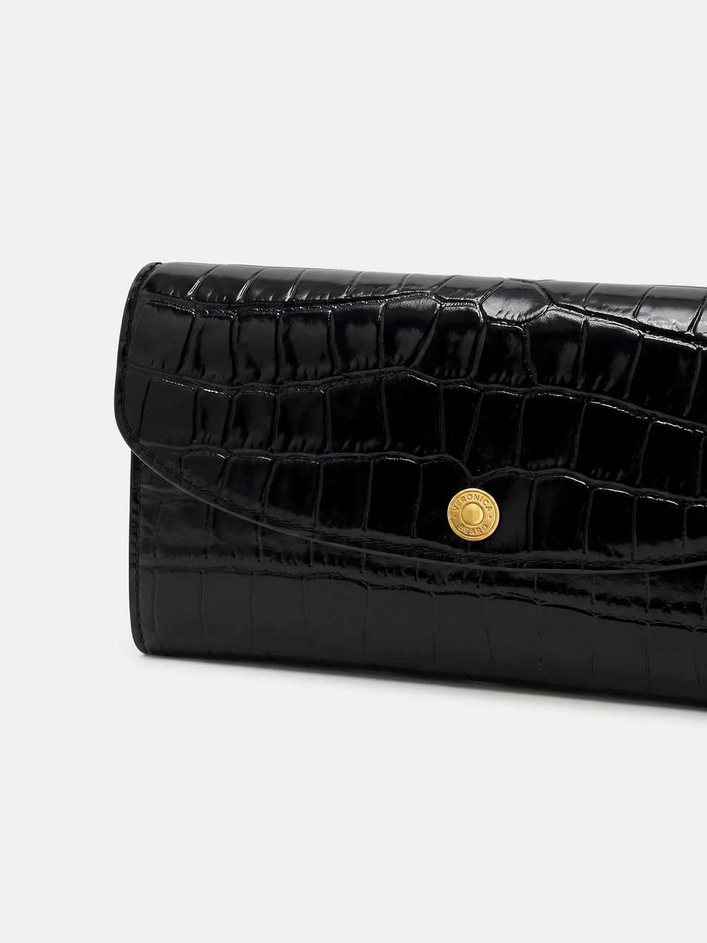 Croc-Embossed Crossbody Wallet - Image 3