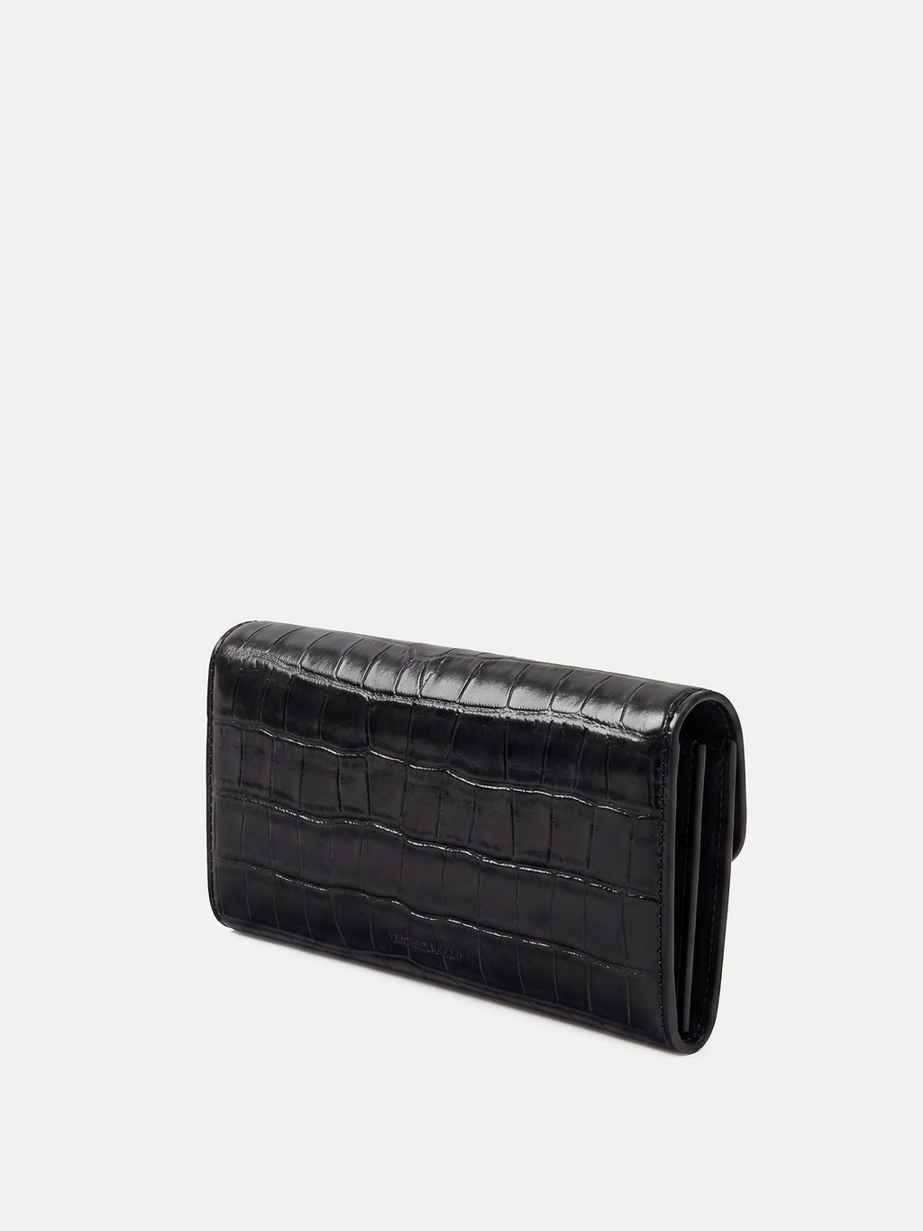 Croc-Embossed Crossbody Wallet - Image 5