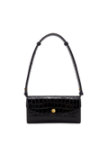 Croc-Embossed Crossbody Wallet - Image 8