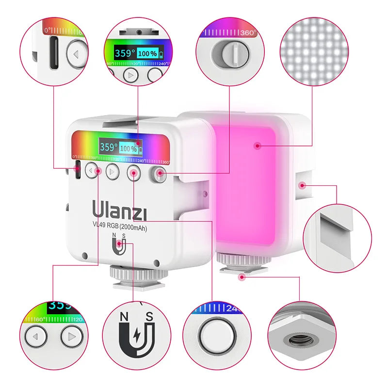 Ulanzi ST-27 Metal Phone Holder Clamp - Image 2