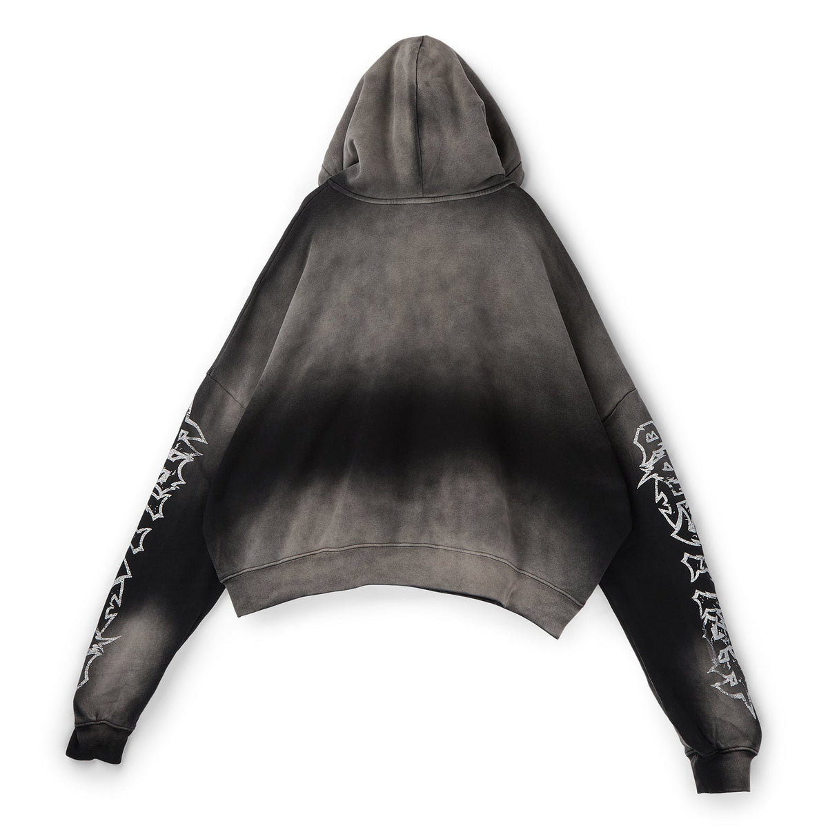 Hellstar Stars Shine Graffiti Hoodie (Black) - Image 2