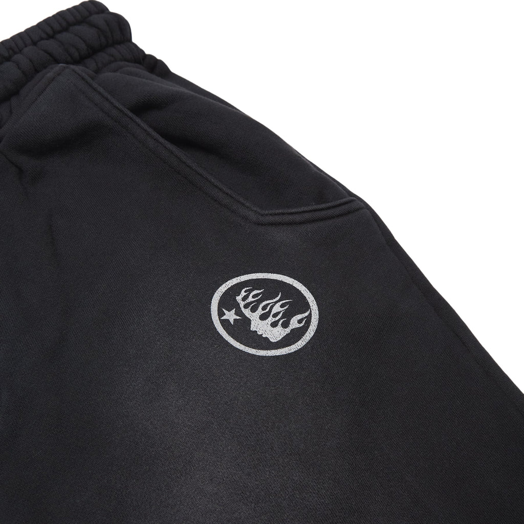 Hellstar Stars Shine Graffiti Sweatpants (Black) - Image 5