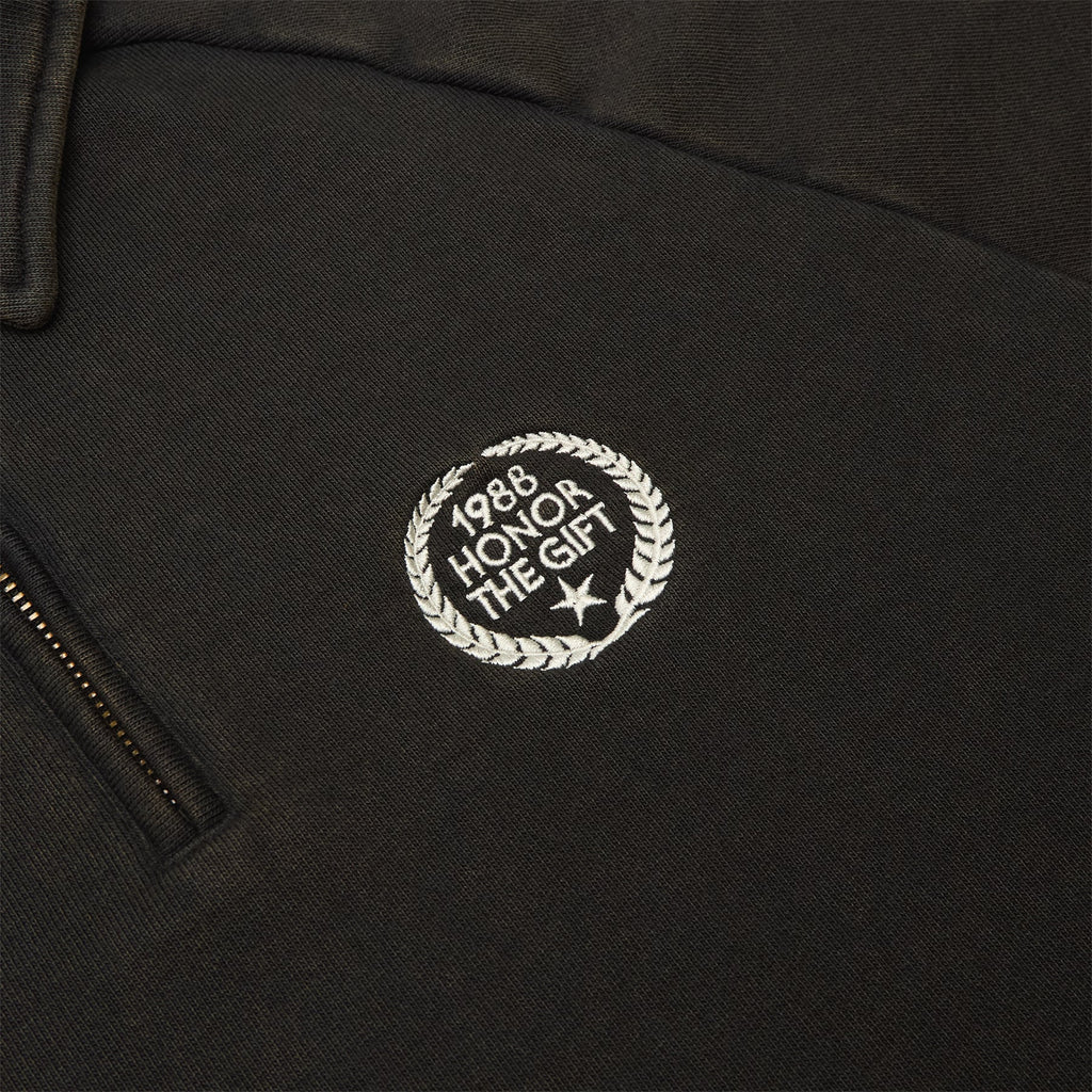 Honor The Gift Vintage Terry Quarter Zip (Vintage Black) - Image 4