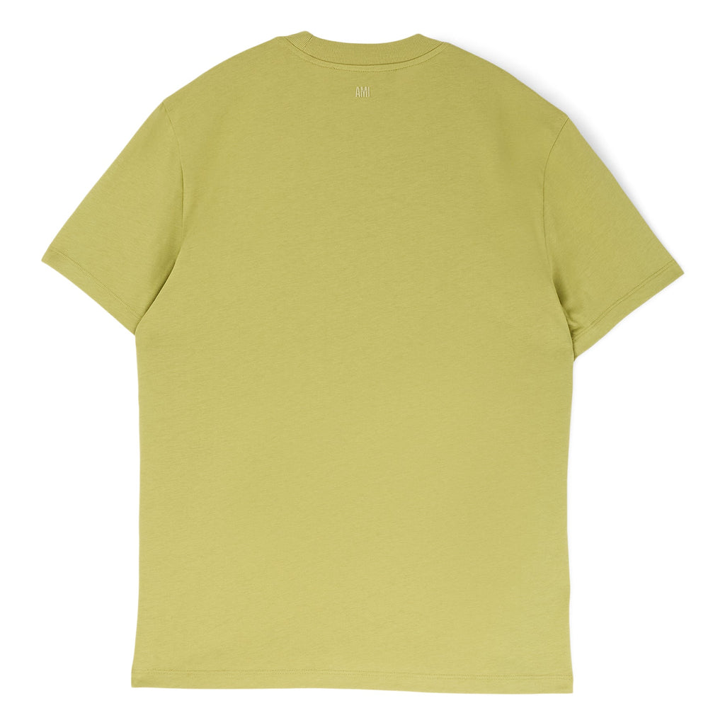 AMI Paris Contrasted ADC Shirt (Matcha) - Image 2