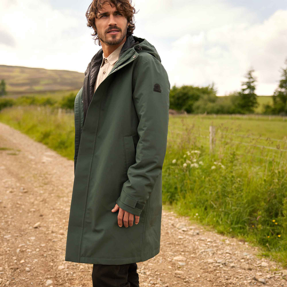 Haydon Mens Waterproof 3in1 Jacket - Racing Green - Image 11