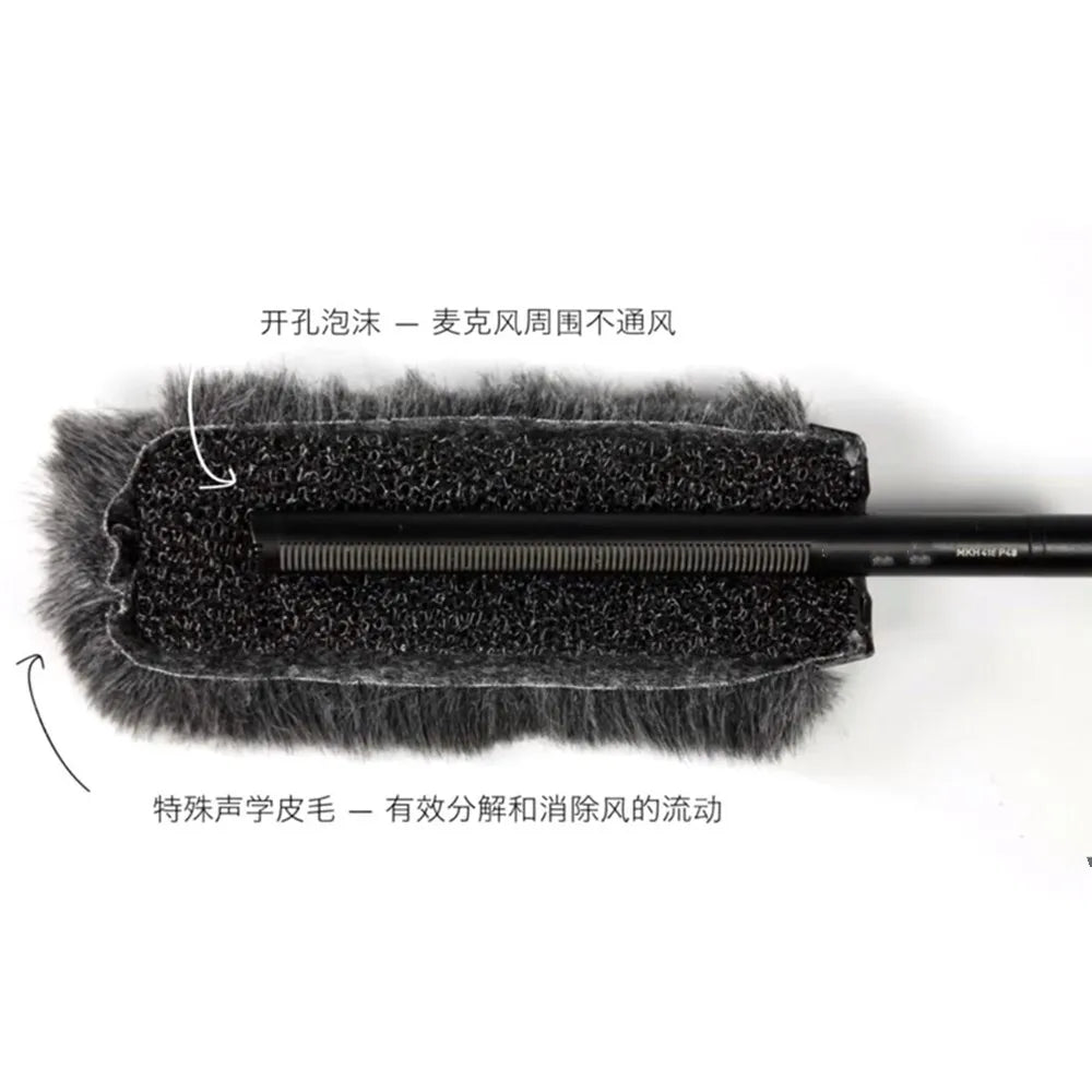 Dead Cat Slip-on Windshield Furry Microphone Cover - Image 4