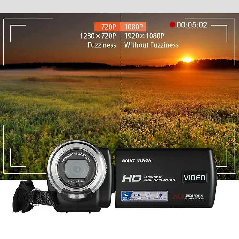 Ordro V12 Vlogging Camera - Image 2