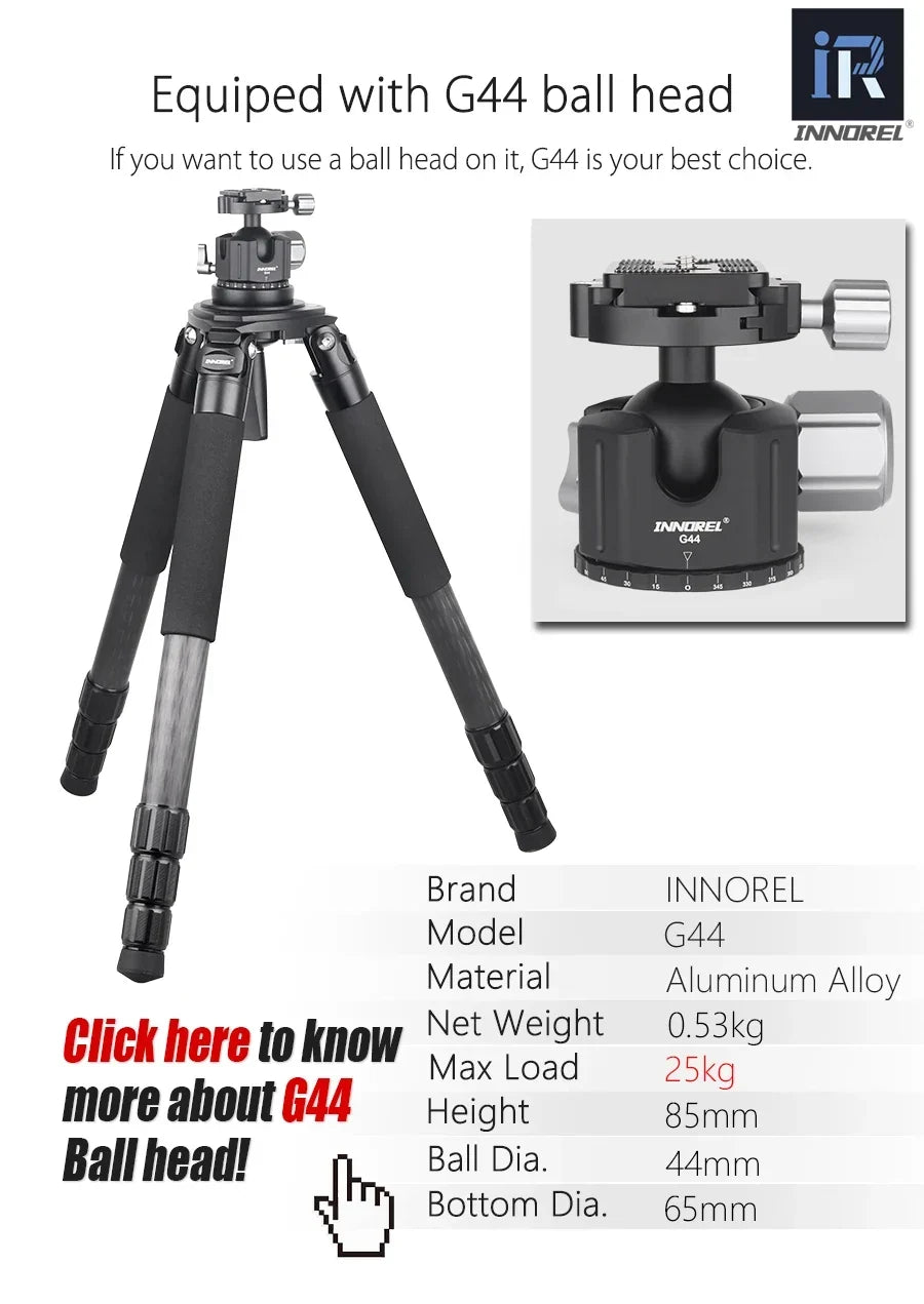 Innorel RT90C (LT404C) Heavy Duty Tripod - Image 25