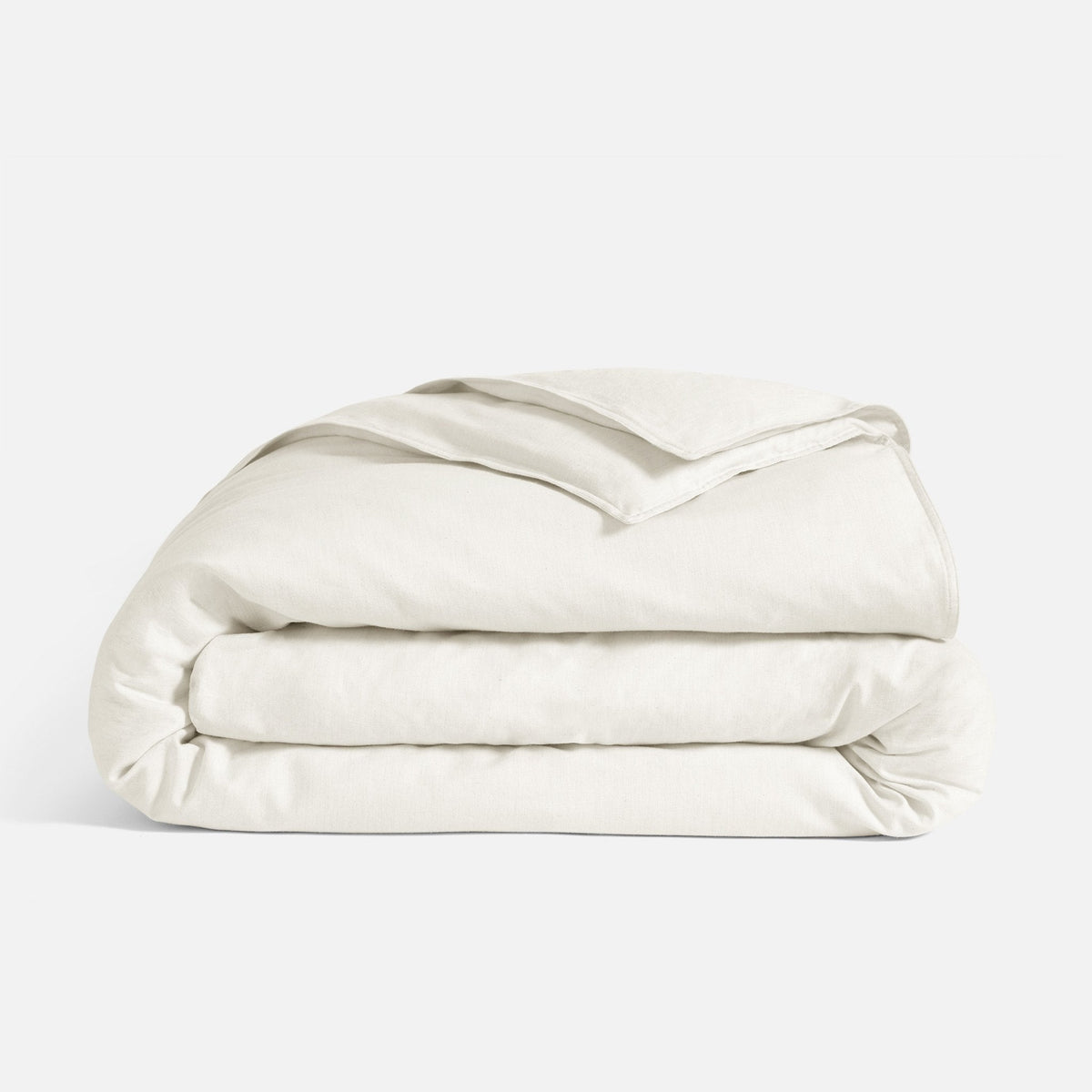 Heathered Cashmere Duvet Cover - Cream