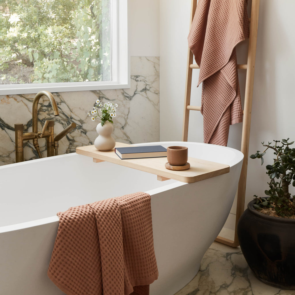 Hinoki Wood Bath Caddy - Image 7